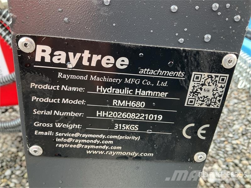 Raytree RMH680 Skid Steer Breaker (Unused) Marteau hydraulique