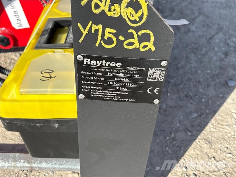 Raytree RMH680 Skid Steer Breaker (Unused) Hammer / Brecher