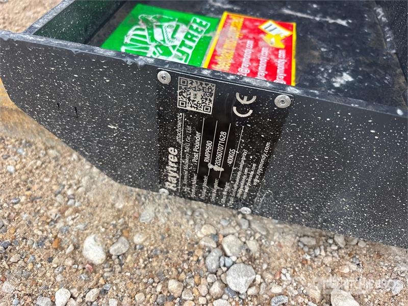 Raytree RMPP680 Skid Steer Post Driver (Unused) Fencing equipment