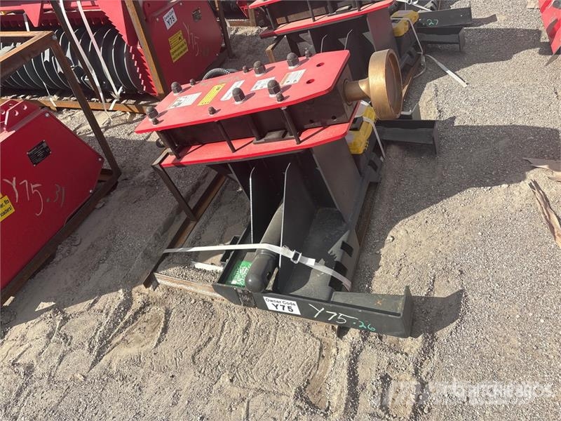 Raytree RMPP680 Skid Steer Post Driver (Unused) Gårds‐husdyr gjerder