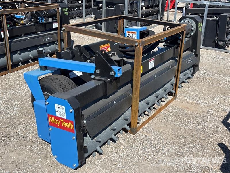  Raytree RMSC78 78 in Skid Steer Power Rake (Unused مكابس وميبسات التبن