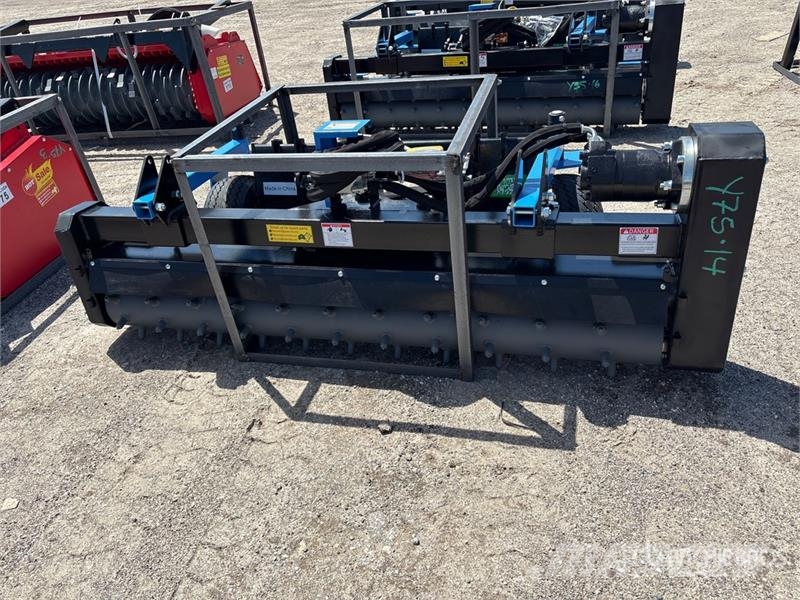  Raytree RMSC78 78 in Skid Steer Power Rake (Unused Ancinho virador