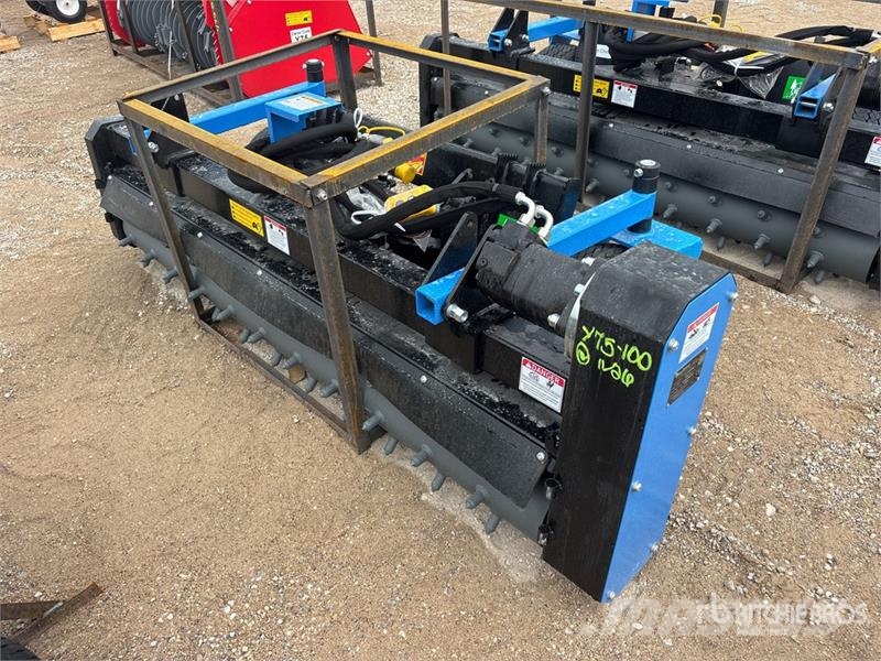  Raytree RMSC78 78 in Skid Steer Power Rake (Unused Raker og høyvendere
