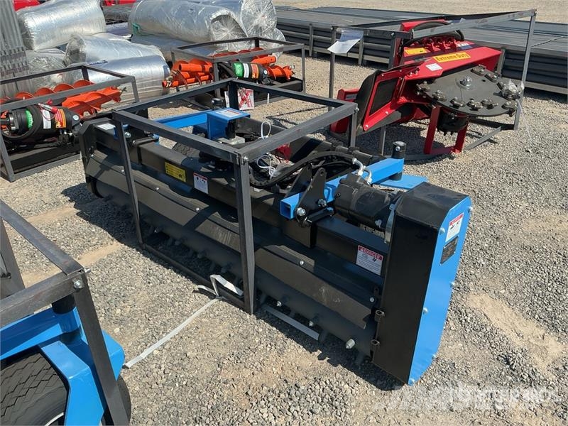 Raytree RMSC78 78 in Skid Steer Power Rake (Unused 犁耙和摊草机