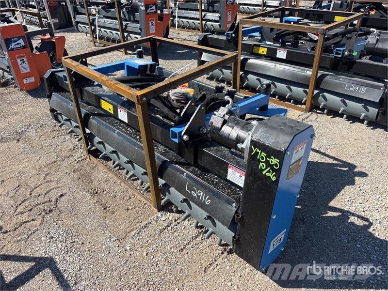  Raytree RMSC78 78 in Skid Steer Power Rake (Unused مكابس وميبسات التبن