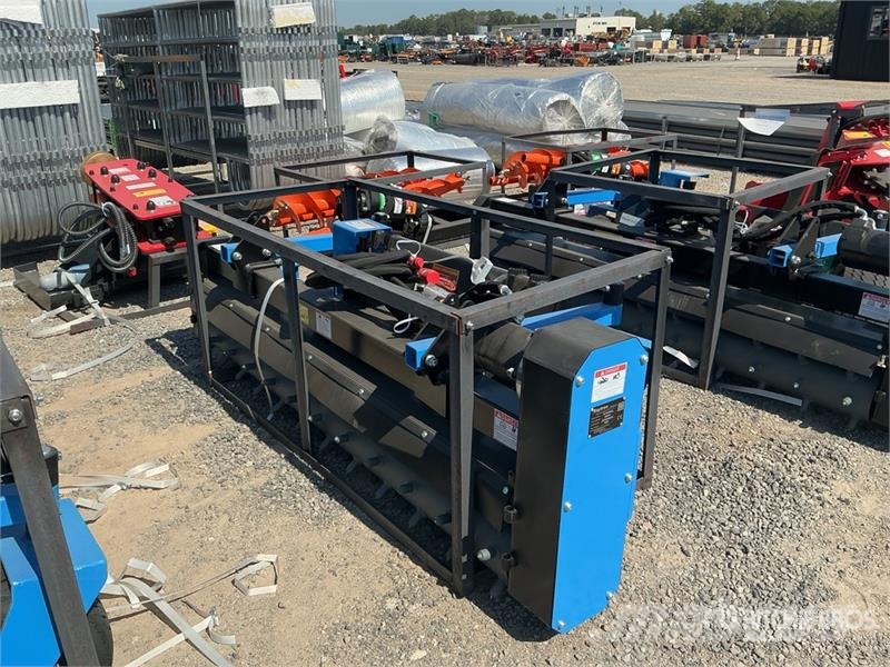 Raytree RMSC78 78 in Skid Steer Power Rake (Unused 犁耙和摊草机