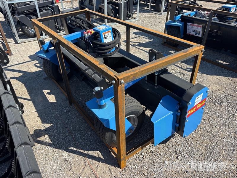  Raytree RMSC78 78 in Skid Steer Power Rake (Unused مكابس وميبسات التبن