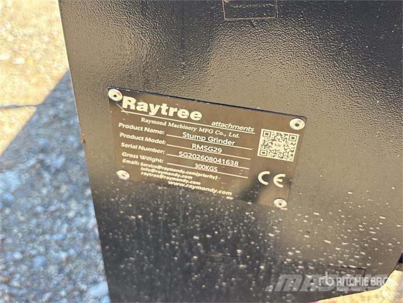 Raytree RMSG29 Skid Steer Stump Grinder (Unused) Glebogryzarki