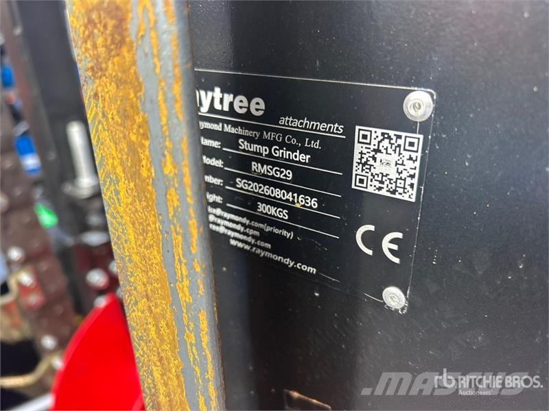  Raytree RMSG29 Skid Steer Stump Grinder (Unused) Roto drljače i motokultivatori