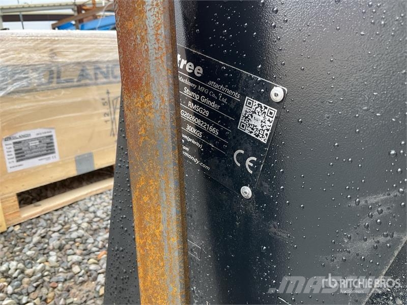 Raytree RMSG29 Skid Steer Stump Grinder (Unused) Поглинальні борони / грунтові фрези