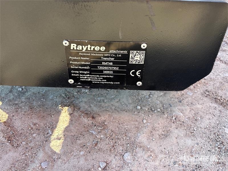 Raytree RMT48 Skid Steer Trencher (Unused) Trenchers