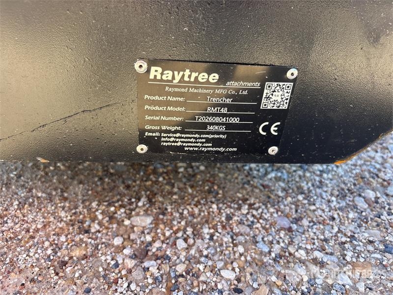  Raytree RMT48 Skid Steer Trencher (Unused) Канавокопачі