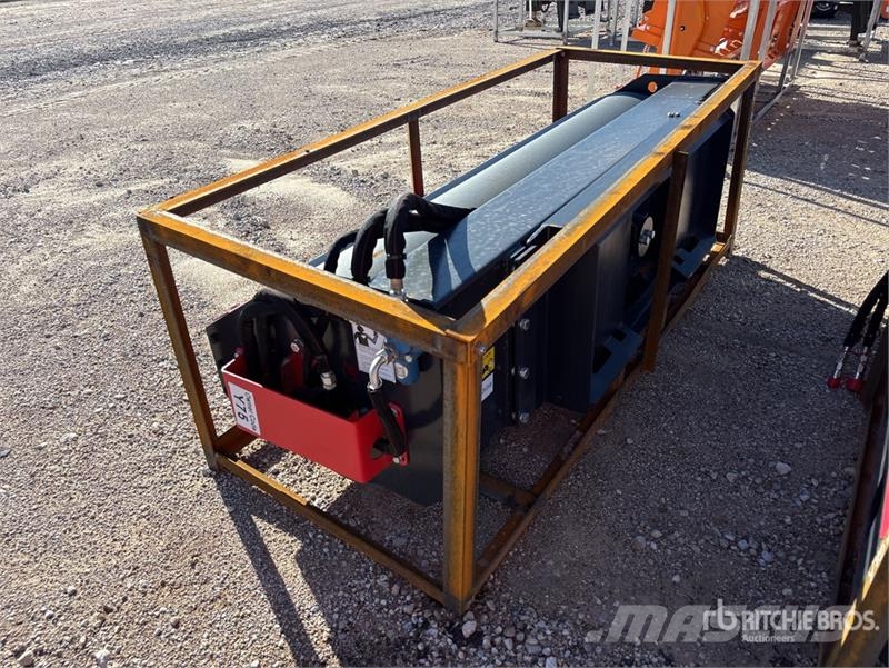 Raytree RMVR76 76 in Skid Steer Vibratory Roller ( Tavaluguri