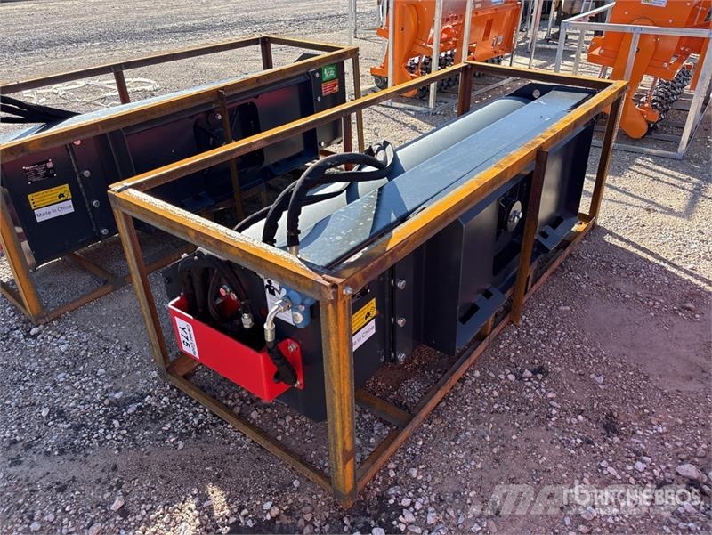 Raytree RMVR76 76 in Skid Steer Vibratory Roller ( Tromler