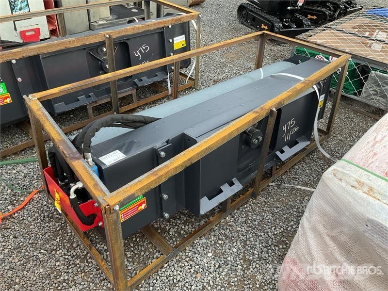 Raytree RMVR76 76 in Skid Steer Vibratory Roller ( Road Rollers