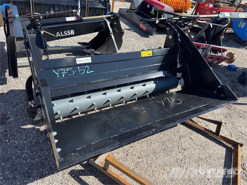  Raytree RPRB72 72 in 6 in 1 Power Rake Bucket (Unu Other components