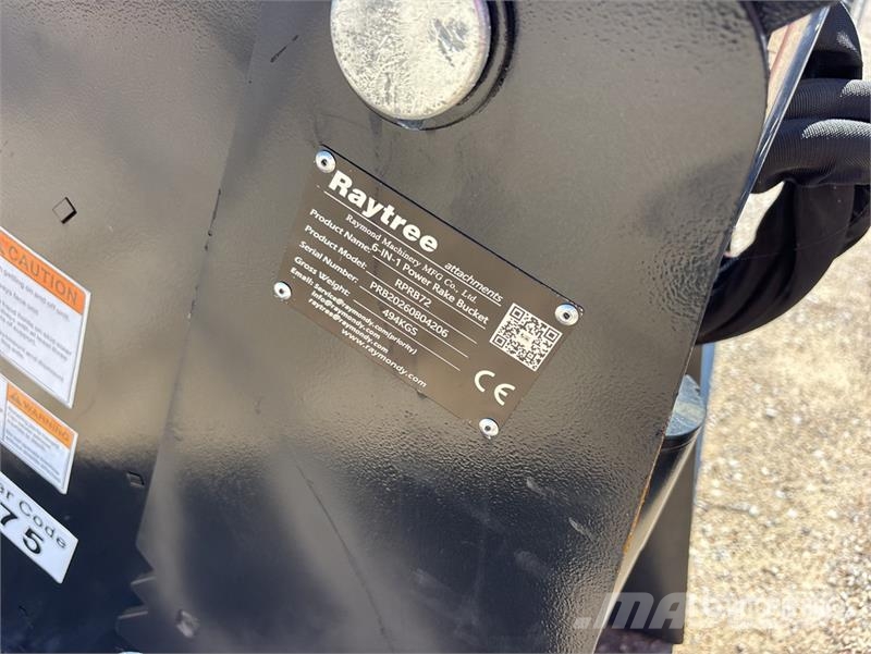  Raytree RPRB72 72 in Power Rake Skid Steer Bucket  Kašike / Korpe