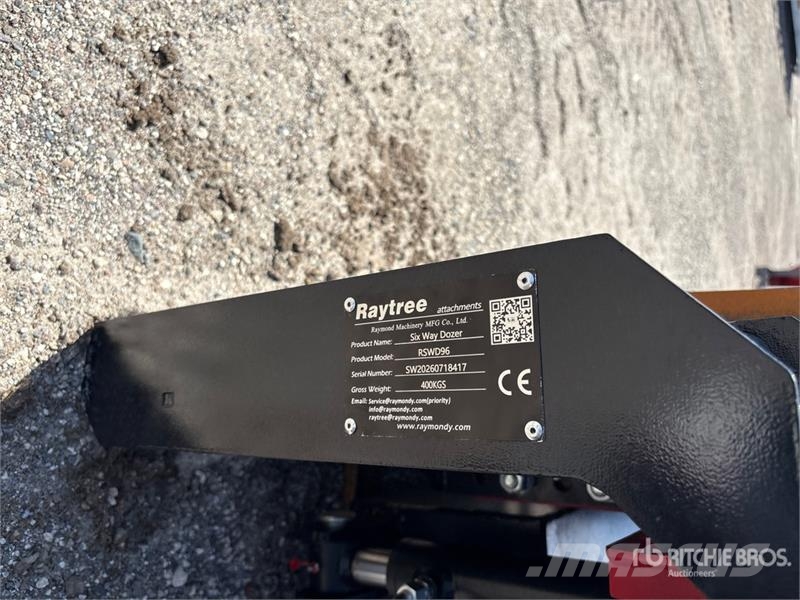 Raytree RSWD96 94 in PAT Skid Steer Dozer (Unused) Πτερύγια
