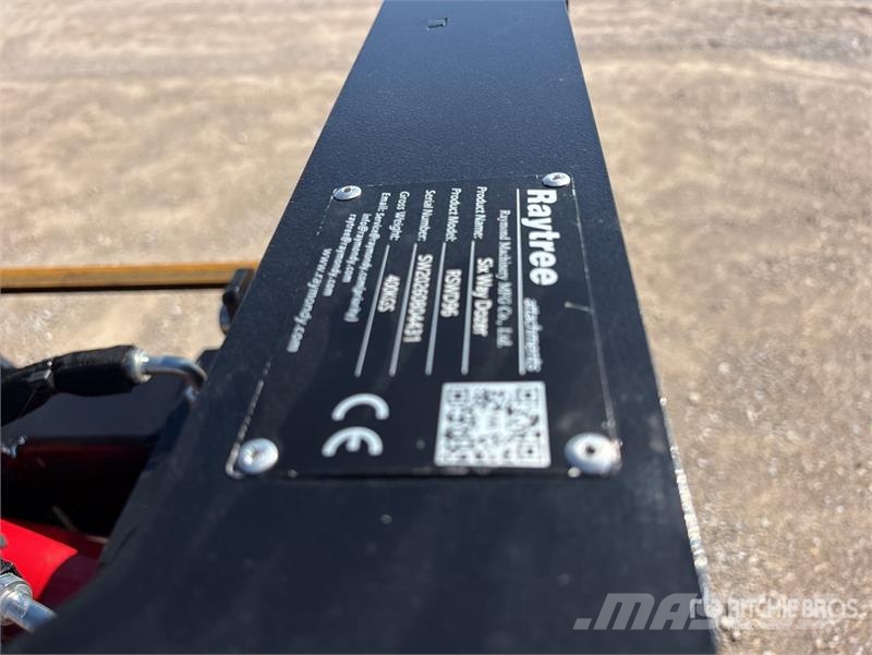 Raytree RSWD96 94 in PAT Skid Steer Dozer (Unused) Blades
