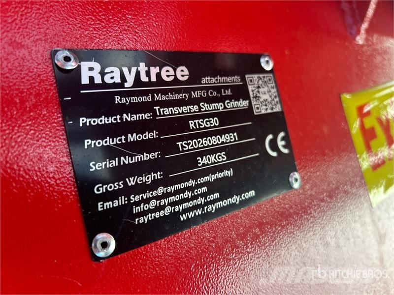 Raytree RTSG30 31 in Transverse Skid Steer Stump G Roto drljače i motokultivatori
