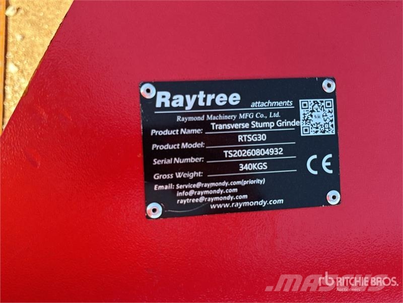  Raytree RTSG30 31 in Transverse Skid Steer Stump G Roto drljače i motokultivatori