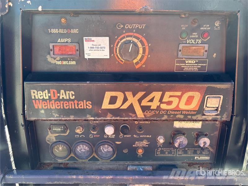  Red-D-Arc DX450 450 A Skid-Mounted Multi-Process E Зварювальні апарати
