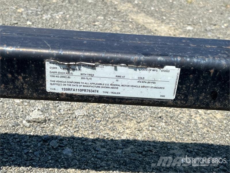 Red Roo Hot Welding S/A Reel Trailer Overige aanhangers
