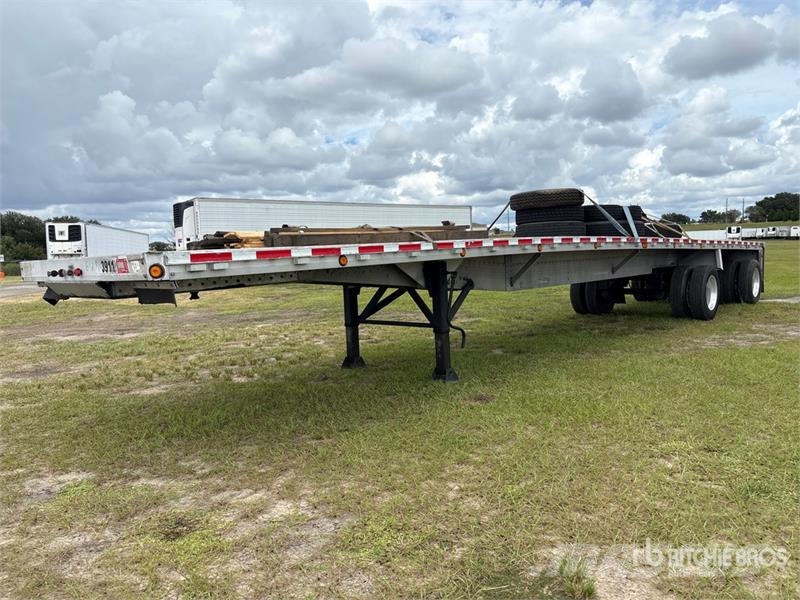 Reitnouer 48 ft T/A Spread Axle Flatbed Trailer Remorque ridelle
