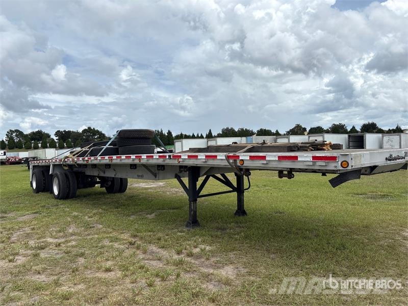 Reitnouer 48 ft T/A Spread Axle Flatbed Trailer Remorque ridelle