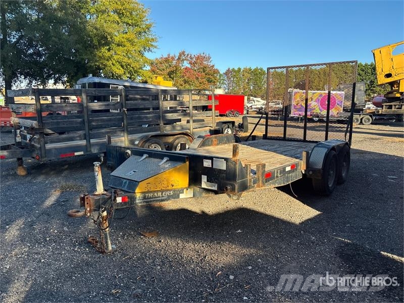 Rice 16 ft T/A Equipment Trailer مقطورات مركبات نقل