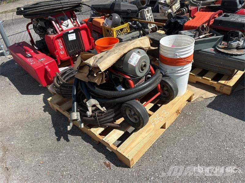  Ridgid K-1500 sewer rodding machine w/15' guard ho Otros componentes