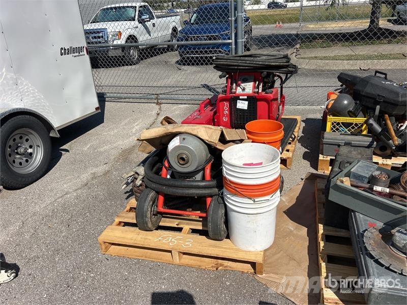  Ridgid K-1500 sewer rodding machine w/15' guard ho Otros componentes
