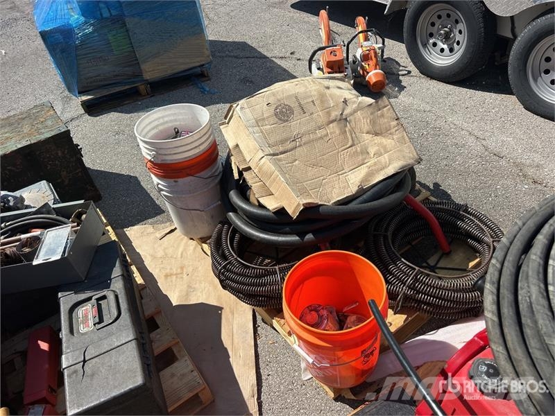  Ridgid K-1500 sewer rodding machine w/15' guard ho Otros componentes