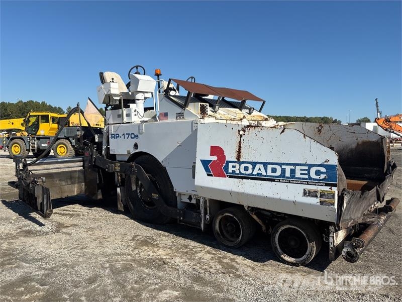 Roadtec RP170E Wheel Asphalt Paver Pavatoare asfalt