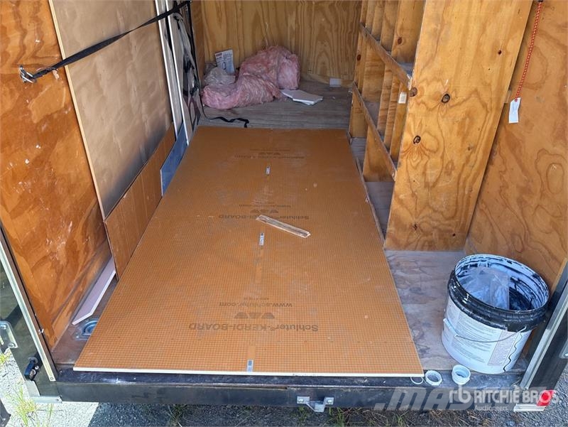  Rock Solid 12 ft T/A Enclosed Trailer Furgoonhaagised