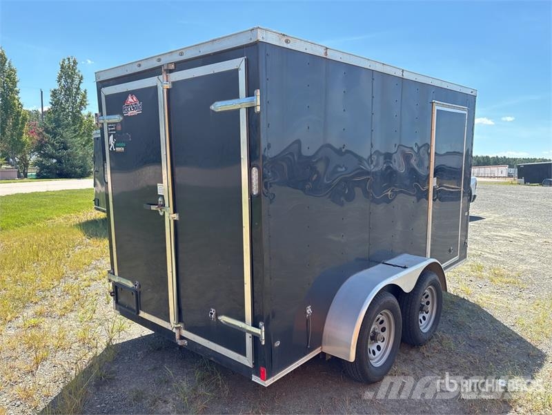  Rock Solid 12 ft T/A Enclosed Trailer Furgoonhaagised