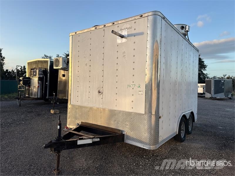  Rock Solid 12 ft T/A Enclosed Trailer Прицепы-фургоны