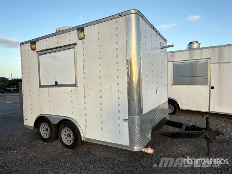 Rock Solid 12 ft T/A Enclosed Trailer Прицепы-фургоны