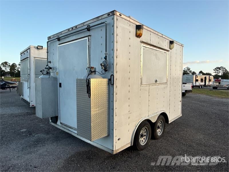  Rock Solid 12 ft T/A Enclosed Trailer Прицепы-фургоны