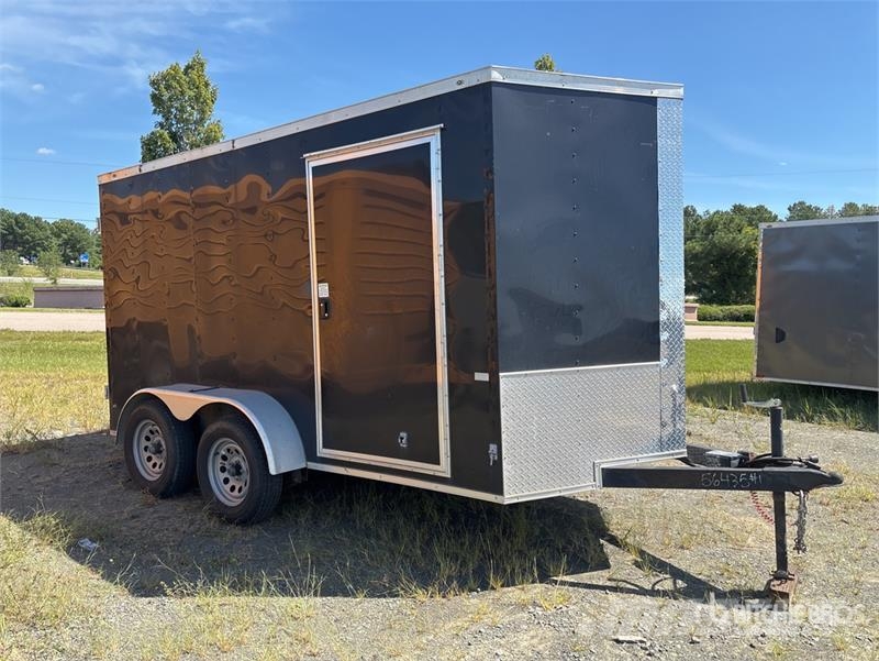  Rock Solid 12 ft T/A Enclosed Trailer Furgoonhaagised