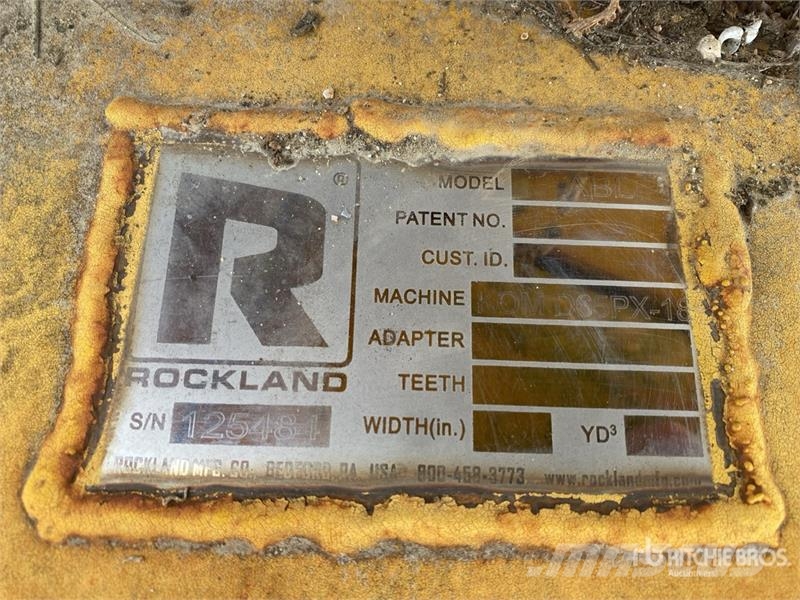Rockland ABL 188 in PAT Dozer Blade - Fits Komatsu D65PX Blades