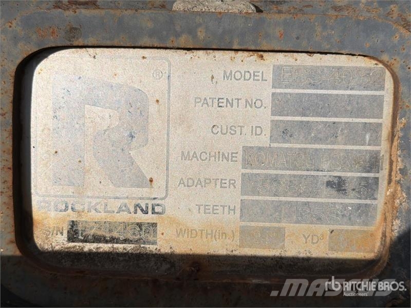 Rockland ESS-40/52 24 in .71 cyd Digging Excavator Bucket - Lopaty
