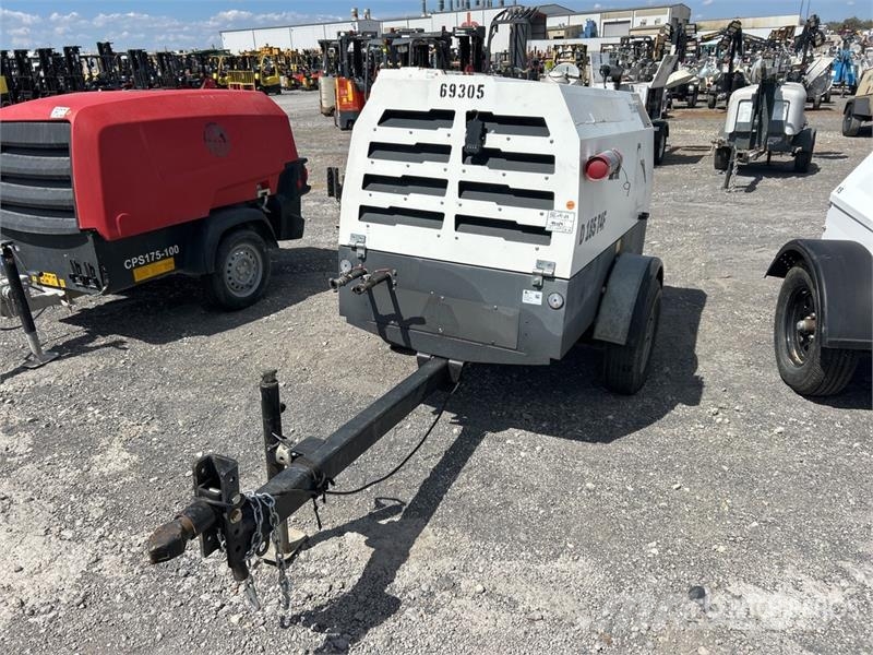 Rotair D185T4F 185 cfm Mobile Air Compressor Compressori