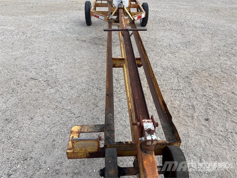  S/A Turntable Straight Edge Trailer مقطورات أخرى