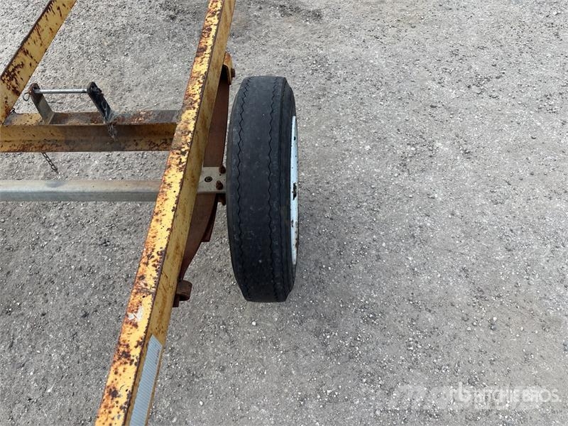  S/A Turntable Straight Edge Trailer مقطورات أخرى