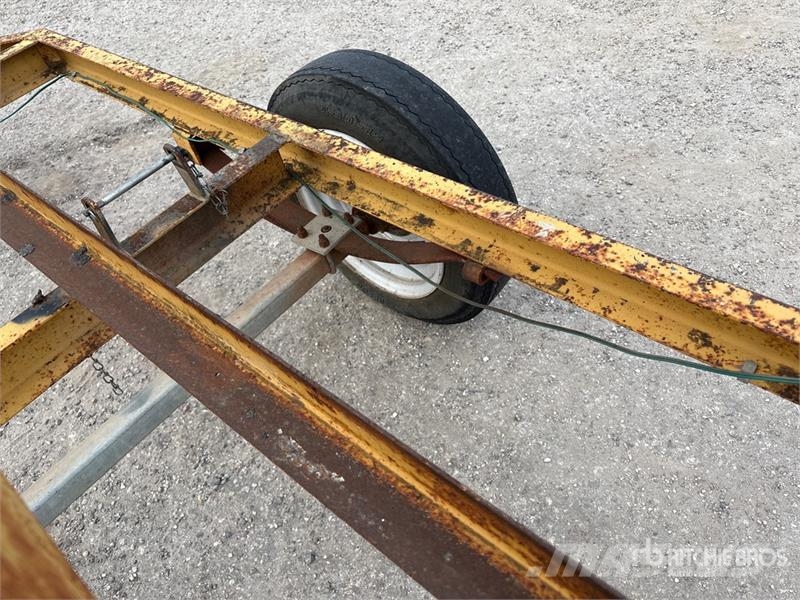  S/A Turntable Straight Edge Trailer مقطورات أخرى