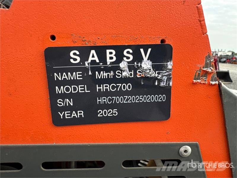  SABSV HRC700 Mini Compact Track Loader Minilæsser - skridstyret