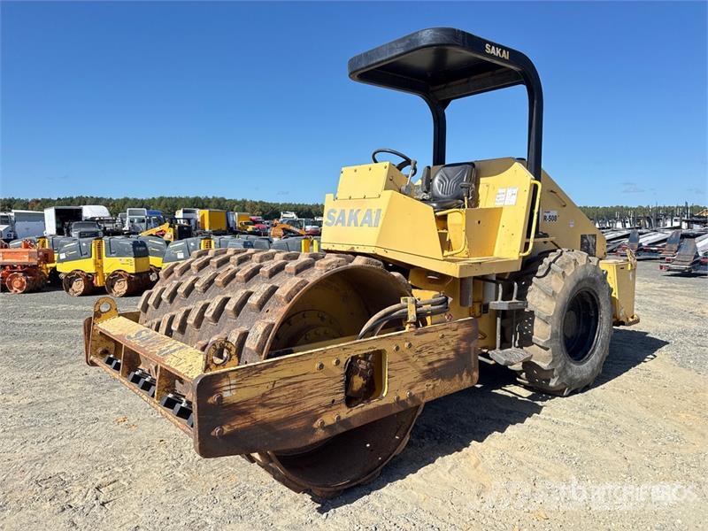 Sakai SV400T Padfoot Drum Compactor Single drum rollers