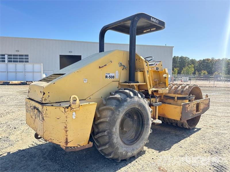 Sakai SV400T Padfoot Drum Compactor Single drum rollers
