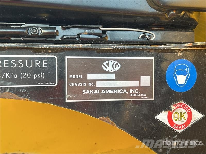 Sakai SV544 Padfoot Drum Compactor Еднобарабанни ролки